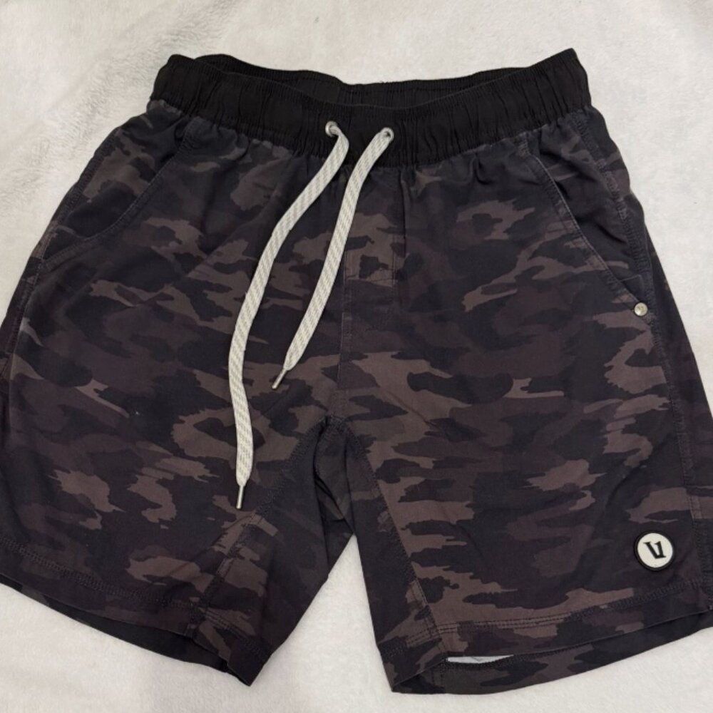 Vuori Camo Athletic Shorts Men’s Lined Performance Lined Training Gym